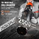 VEVOR dimanta kodolurbšanas iekārta betonam ar statīvu un riteņiem, 3200 W, 750 apgr./min