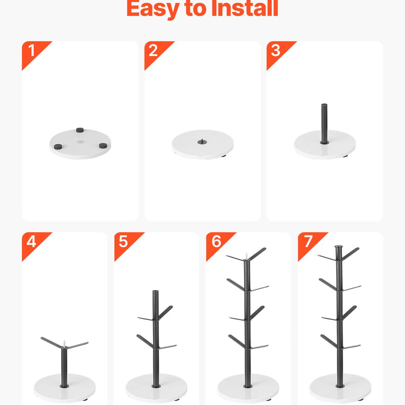 VEVOR кружка с мраморным полом, 8 дней