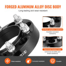 31,75 mm 6x139,7 mm kalti riteņu adapteri, 6 skrūvju, melni, 4 gab.