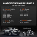 38,1 mm 6×139,7 mm riteņu distanceri, 6 skrūvju stiprinājums, kalti, 4 gab., melni