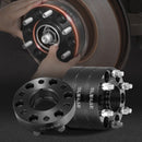 38,1 mm 6×139,7 mm riteņu distanceri, 6 skrūvju stiprinājums, kalti, 4 gab., melni