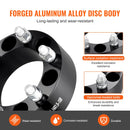 50,8 mm 6x139,7 mm kalti riteņu adapteri, 6 skrūvju, melni, 4 gab.