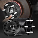 50,8 mm 6x139,7 mm kalti riteņu adapteri, 6 skrūvju, melni, 4 gab.