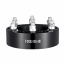 50,8 mm 6x139,7 mm kalti riteņu adapteri, 6 skrūvju, melni, 4 gab.