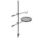 VEVOR rotējošs ugunskura grils, izturīga tērauda regulējama gatavošanas reste