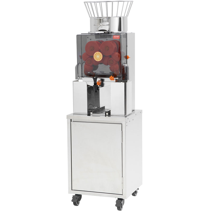 VEVOR komerciālā apelsīnu sulas spiede 120W, automātiskais sulu ekstraktors