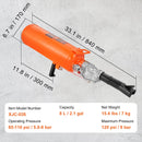 Riepu malas iestatītājs, 8 l tilpums, 8,3 bar, pārnēsājama rokas gaisa piepūšanas ierīce, darbības spiediens 5,9-8 bar, piemērota kravas automašīnām, traktoriem, ATV un automašīnām