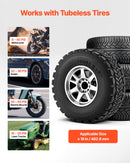 VEVOR portatīvs riepu bortu uzstādīšanas blasteris, 6 l gaisa tvertne, rokas riepu uzstādīšanas instruments ar sprūda mehānismu, darba spiediens 0,6–0,8 MPa, vieglajām automašīnām, SUV, vieglajiem kravas auto, elektroskrejriteņiem un ATV