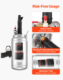 VEVOR portatīvs riepu bortu uzstādīšanas blasteris, 6 l gaisa tvertne, rokas riepu uzstādīšanas instruments ar sprūda mehānismu, darba spiediens 0,6–0,8 MPa, vieglajām automašīnām, SUV, vieglajiem kravas auto, elektroskrejriteņiem un ATV