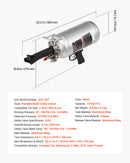 VEVOR portatīvs riepu bortu uzstādīšanas blasteris, 6 l gaisa tvertne, rokas riepu uzstādīšanas instruments ar sprūda mehānismu, darba spiediens 0,6–0,8 MPa, vieglajām automašīnām, SUV, vieglajiem kravas auto, elektroskrejriteņiem un ATV