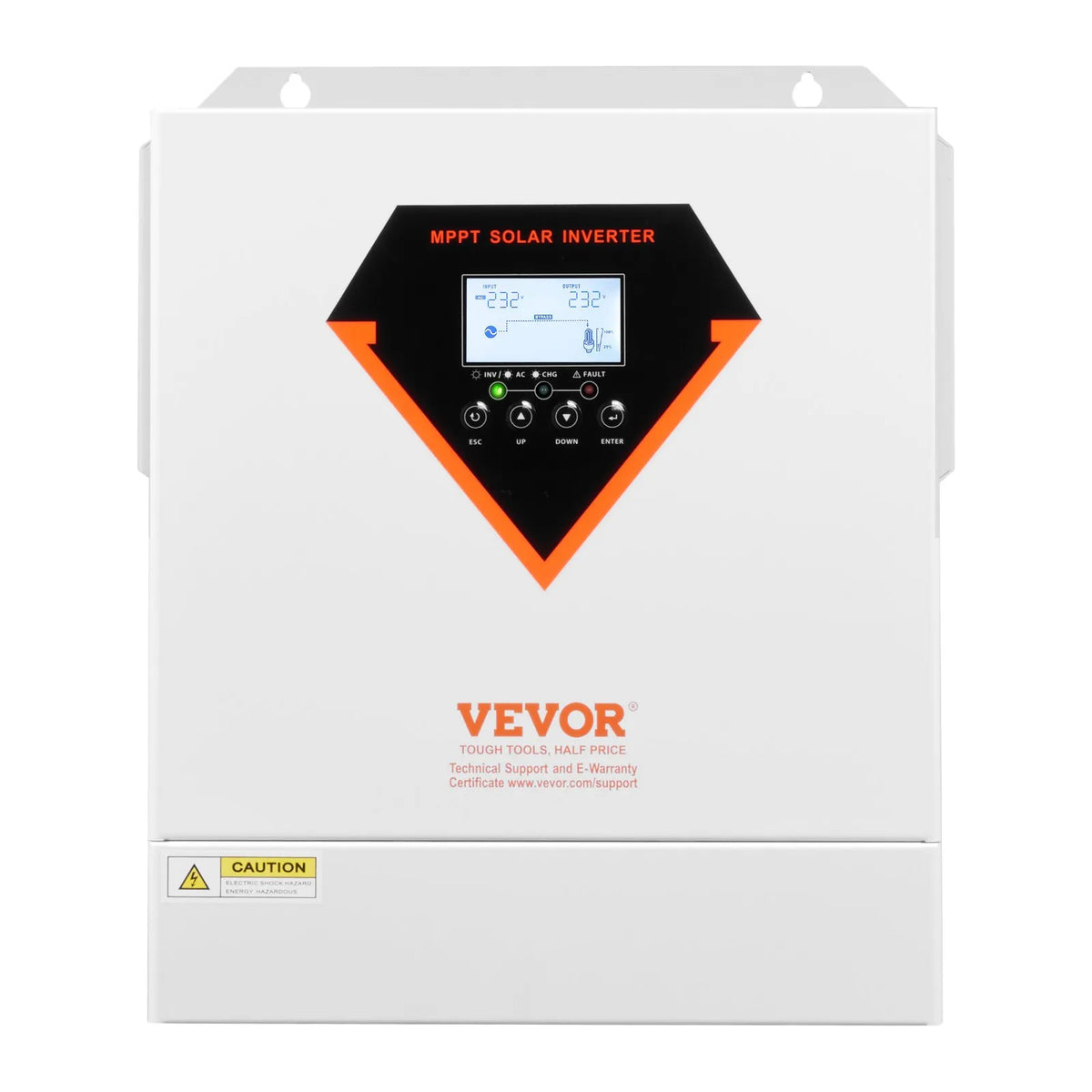 VEVOR Hybrid Inverter 3500W — 24V, MPPT 100A