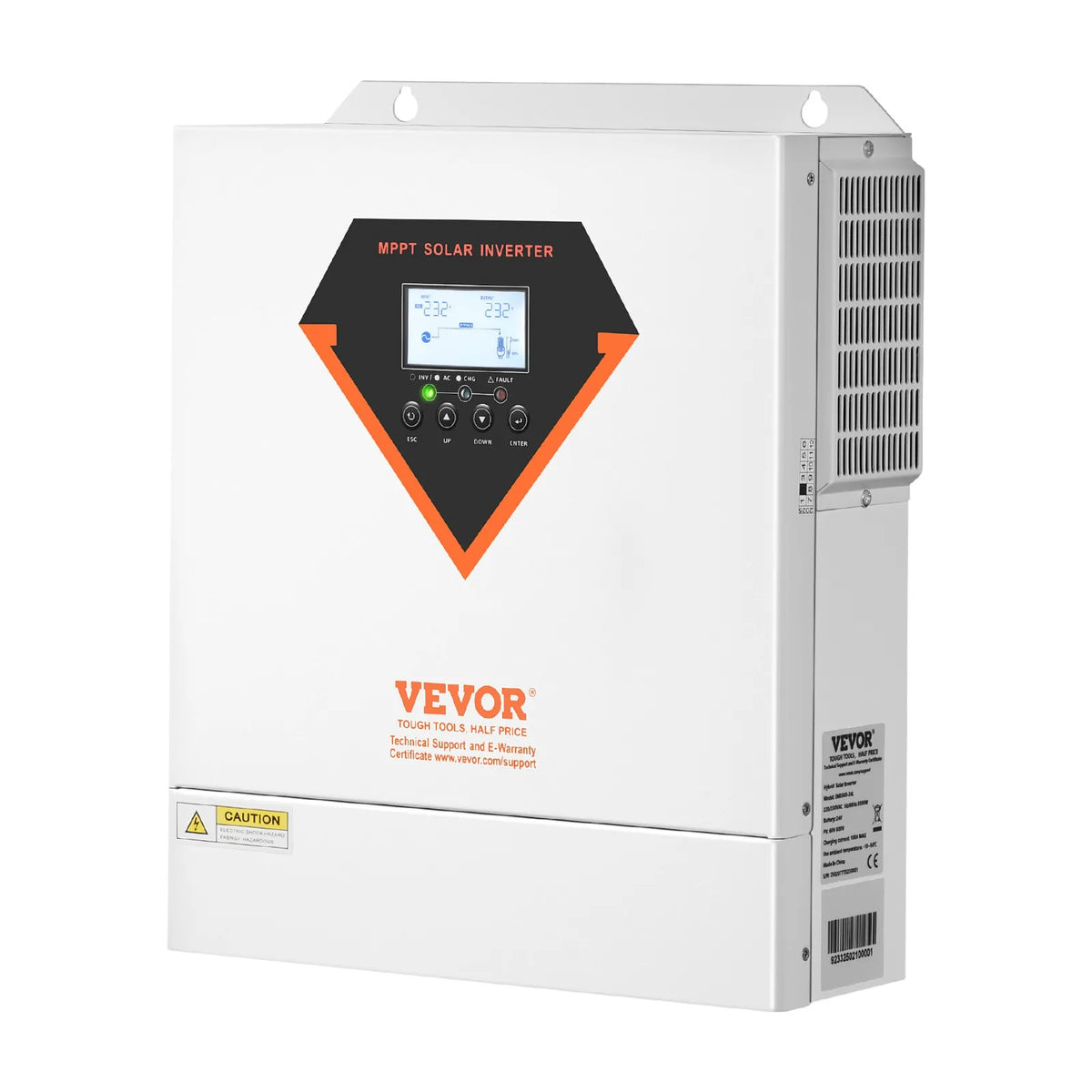 VEVOR Hybrid Inverter 3500W — 24V, MPPT 100A