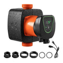 VEVOR LPS25-11PA/180 augstas efektivitātes cirkulācijas sūknis, 117 l/min, maks. pacēlums 11 m, čuguna karstā ūdens recirkulācijas sūknis ar vītņotu pieslēgumu un pretvārstu, klusa darbība mājas apkures sistēmām