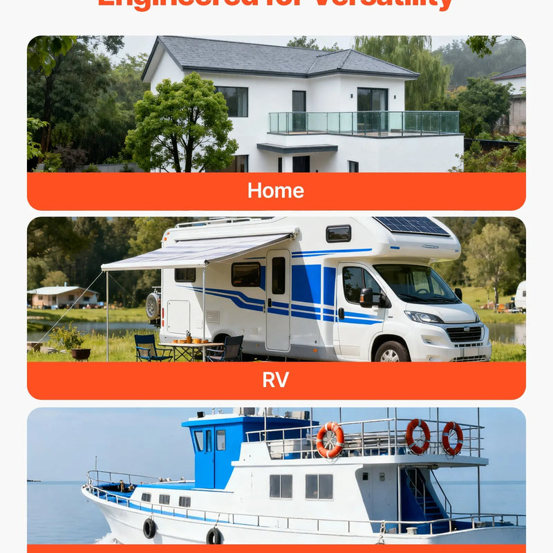 VEVOR hibrīda saules invertors 3000 W, 24 V DC uz 230 V AC, tīras sinusoīdas sprieguma invertors ar lādētāju, iebūvēts 80 A MPPT saules kontrolieris, saderīgs ar svina-skābes un litija akumulatoriem, mājai, kemperim un autonomām sistēmām