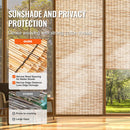 Niedru žogs 5 m × 1,2 m dārza ainavai un privātuma nodrošināšanai