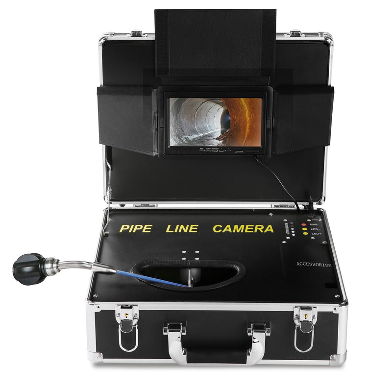 VEVOR kanalizācijas cauruļu inspekcijas kamera, 17,8 cm ekrāns, 1000TVL kamera, 20 m kabelis