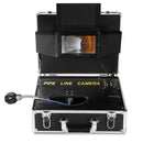 VEVOR kanalizācijas cauruļu inspekcijas kamera, 17,8 cm ekrāns, 1000TVL kamera, 30 m kabelis, ar DVR funkciju, ūdensizturīga IP68 kamera ar 12 regulējamiem LED, 16 GB SD karte kanalizācijai, mājai, ventilācijas caurulēm un santehnikai