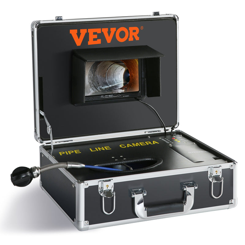 VEVOR Sewer Camera Pipe Inspection Camera | 165 pēdu drenāžas kamera ar 7 collu ekrānu