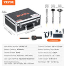 VEVOR kanalizācijas kamera 30 m pašlīmeņojoša cauruļvadu kamera ar 512Hz lokatoru un 36x tuvināšanu