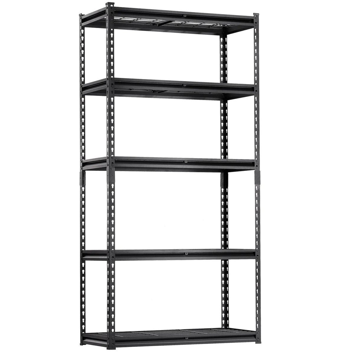 Heavy-duty 5-tier adjustable storage shelving system, 900 kg garage shelves