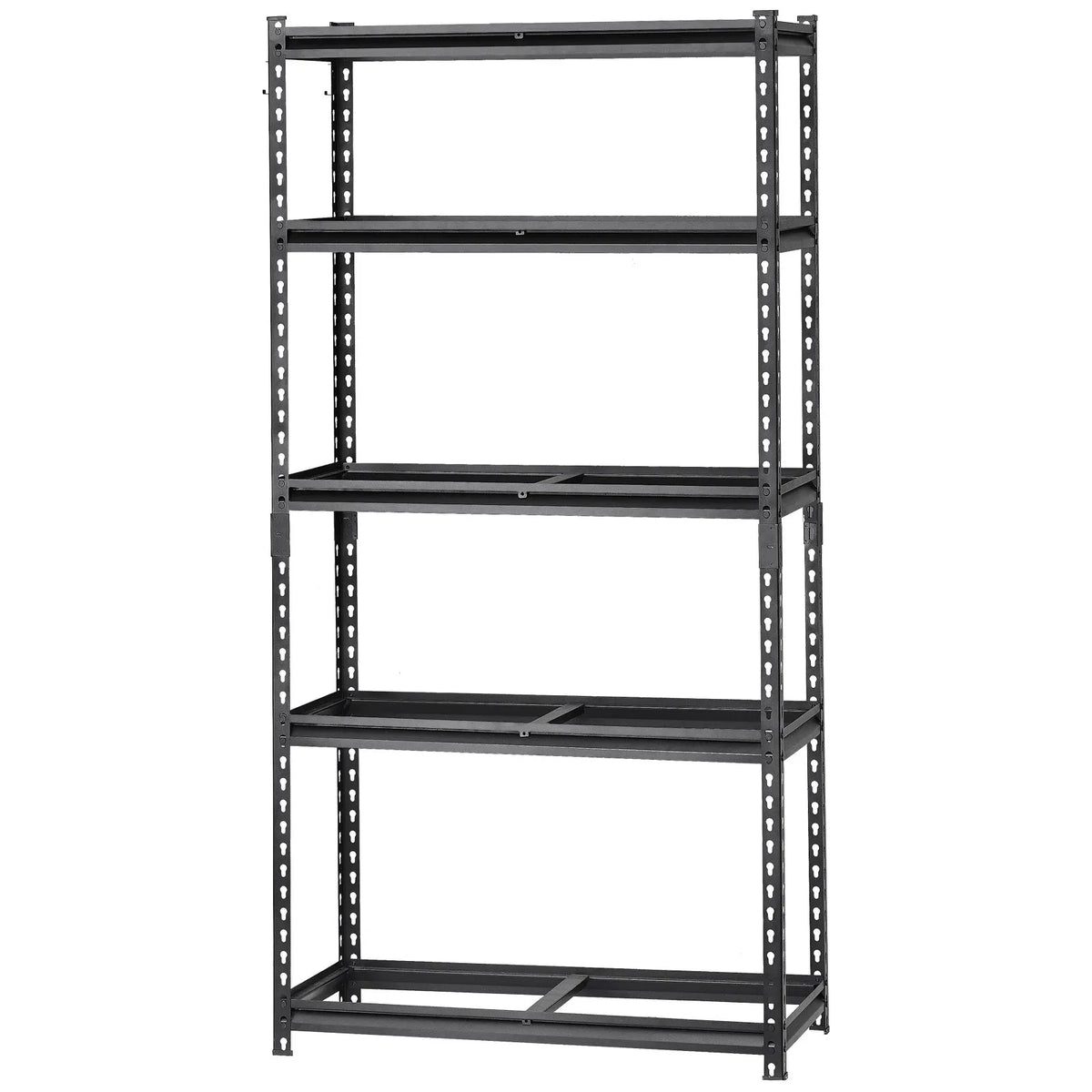 Heavy-duty 5-tier adjustable storage shelving system, 900 kg garage shelves