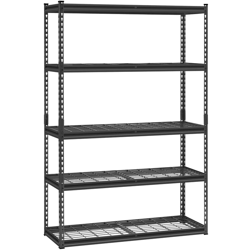 Uzglabāšanas plaukts, 5 līmeņu, 457.2 x 1219.2 x 1828.8 mm, metāla