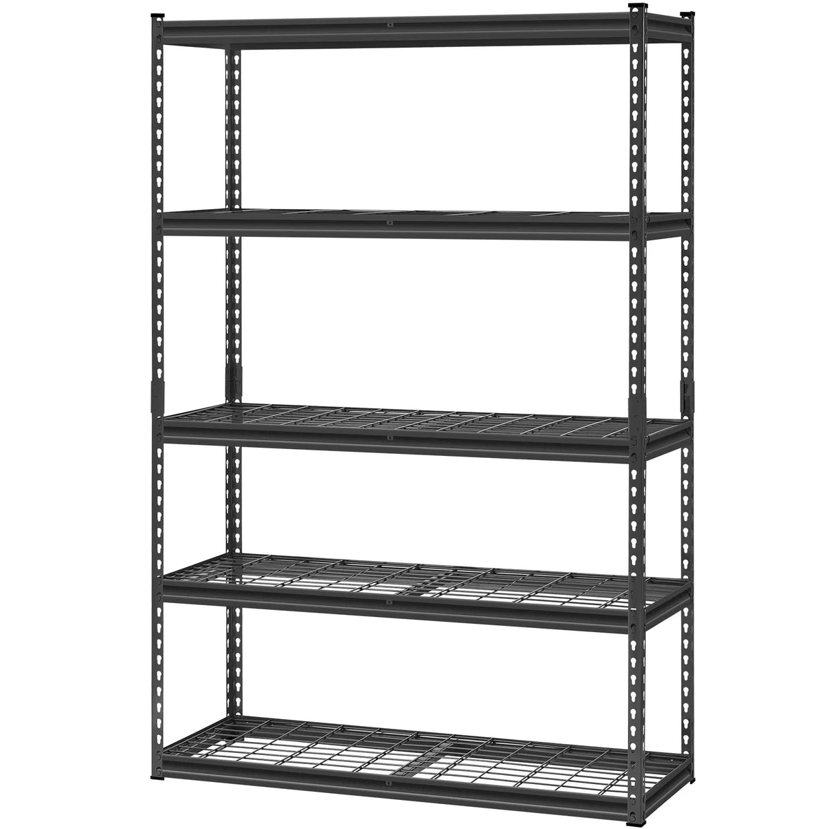 Uzglabāšanas plaukts, 5 līmeņu, 457,2 x 1219,2 x 1828,8 mm, metāla