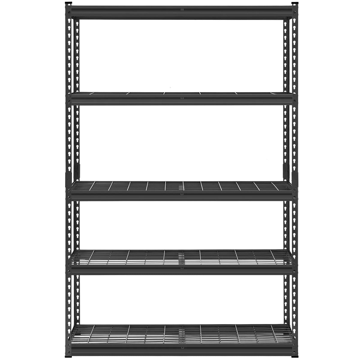Uzglabāšanas plaukts, 5 līmeņu, 457,2 x 1219,2 x 1828,8 mm, metāla