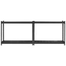 Uzglabāšanas plaukts, 4 līmeņu, 508 × 1016 × 1524 mm, metāla