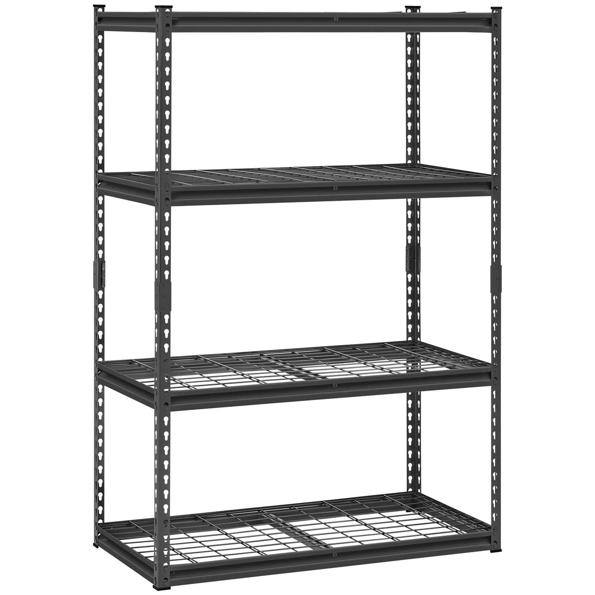 Storage shelf, 4-tier, 508 × 1016 × 1524 mm, metal