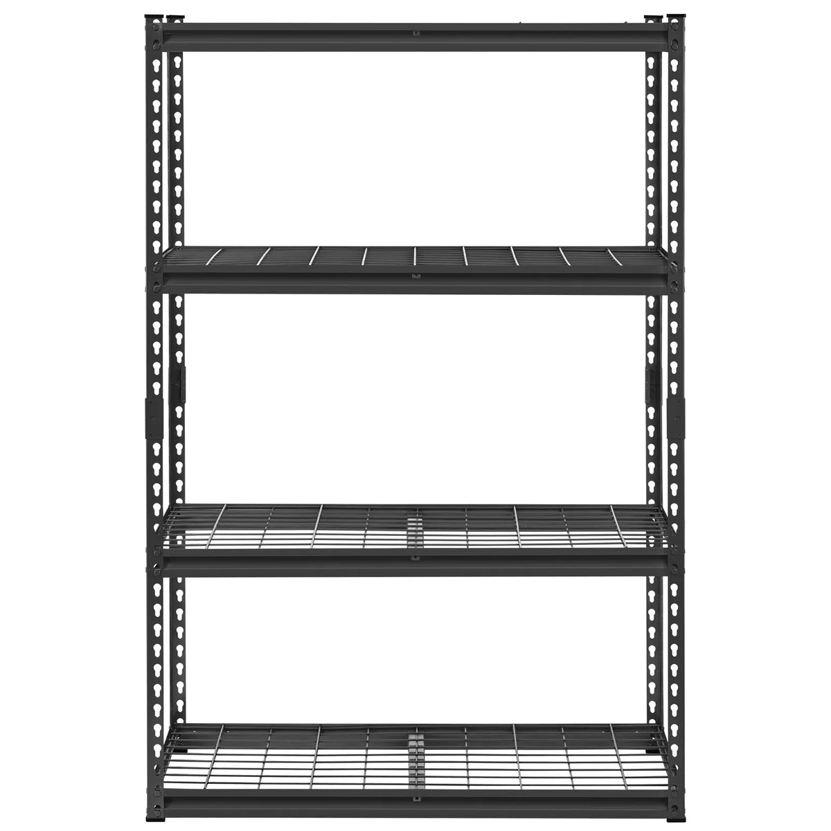 Storage shelf, 4-tier, 508 × 1016 × 1524 mm, metal