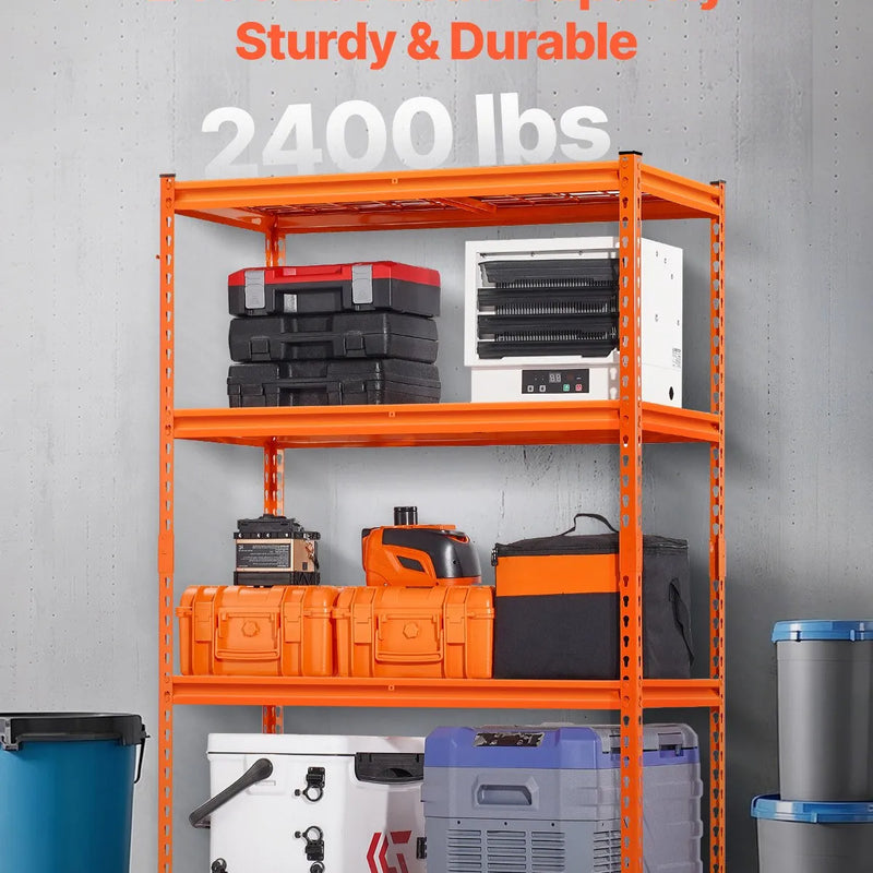 Uzglabāšanas plaukts, 4 līmeņu, 50,8 × 101,6× 152,4 cm, metāla