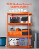 Uzglabāšanas plaukts, 4 līmeņu, 50,8 × 101,6× 152,4 cm, metāla