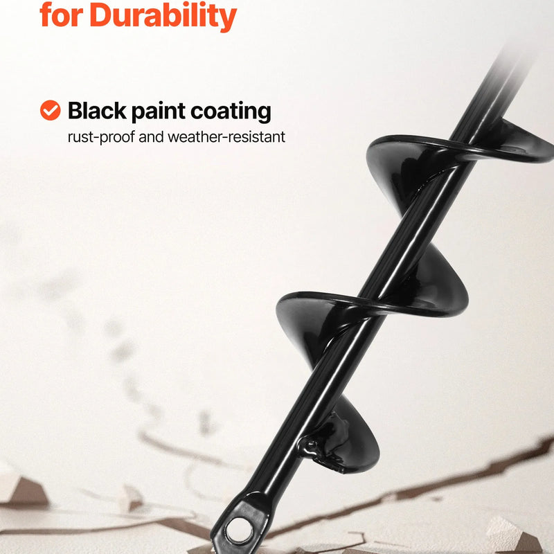 Zemes urbšanas un stādīšanas spirālurbis 40 × 220 mm