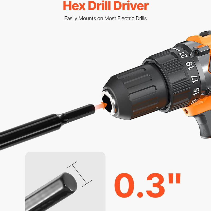 Zemes urbšanas un stādīšanas spirālurbis 80 × 410 mm