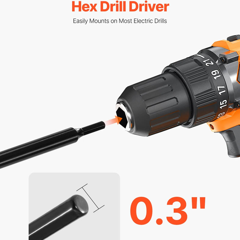 Zemes urbšanas un stādīšanas spirālurbis 80 × 600 mm