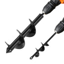 2 габ. урбья узгали 300 мм или 220 мм zemes spirālveida bedrīšu rakšanai