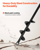 2 габ. урбья узгали 300 мм или 220 мм zemes spirālveida bedrīšu rakšanai