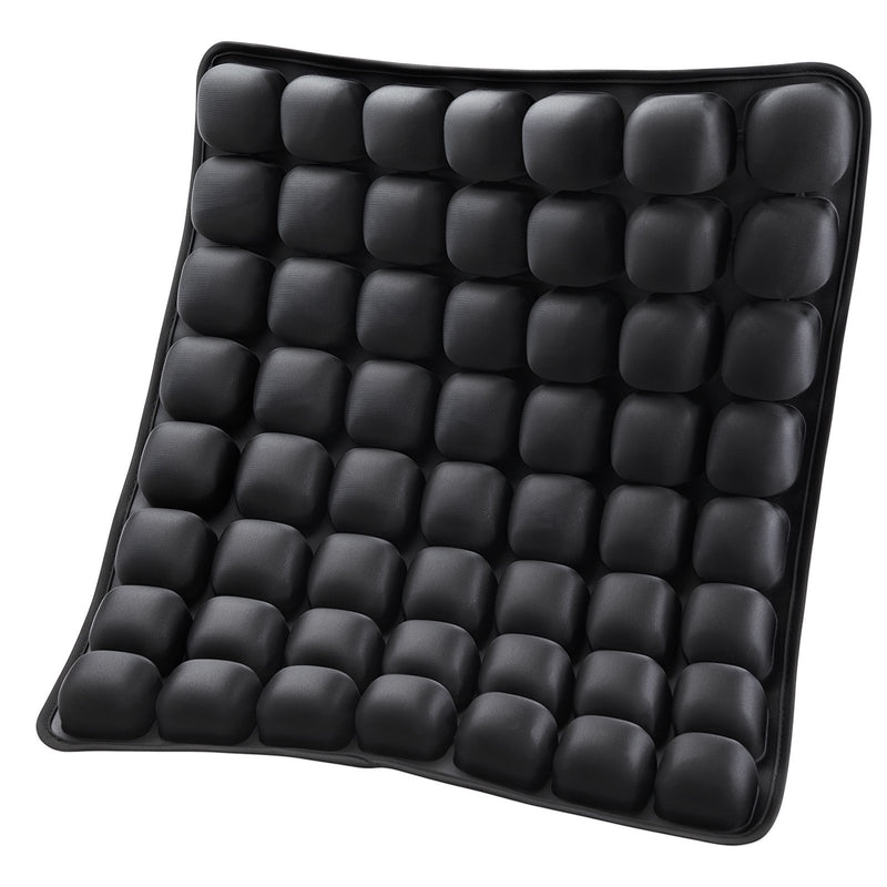 VEVOR piepūšams sēdekļa spilvens ar 3D gaisa šūnu struktūru, spiediena samazināšanas spilvens no Lycra un TPU ar manuālo pumpi, viegls un portatīvs, piemērots ratiņkrēsliem, birojam, automašīnām un ceļošanai - ZEMLETES.LV