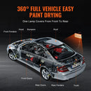 VEVOR 2000 W portatīva/stenda infrasarkanā krāsas žāvēšanas lampa automašīnu žāvēšanai un apkurei