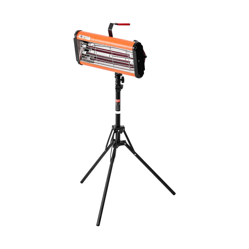 VEVOR 2000 W portatīva/stenda infrasarkanā krāsas žāvēšanas lampa automašīnu žāvēšanai un apkurei