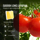 VEVOR SAMSUNG 2B1B  LED augu audzēšanas lampa, 150W,  regulējama spilgtums,  augsta ražība, paredzēta stādiem, veģetācijai un ziedēšanai - iekštelpām, siltumnīcām un audzēšanas teltīm