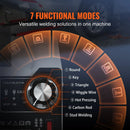 Metināšanas komplekts VEVOR Stud Welder Dent Puller, 7 režīmi, vietējais metinājums