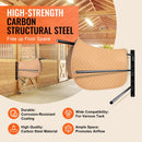 VEVOR sienas seglu statīvs 78 × 76 × 14 cm, 2 gab. komplekts ar izvirzāmiem 3 līmeņu seglu turētājiem, vietu taupošs seglu un segu turētājs ekipējuma telpas organizācijai