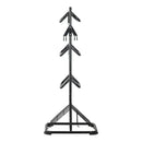 VEVOR brīvi stāvošs seglu statīvs 76 × 76 × 174 cm, 3 līmeņu seglu turētājs ar noņemamām un rotējošām sekcijām, izturīgs seglu un segu turētājs angļu un rietumu tipa segliem ekipējuma telpas organizēšanai