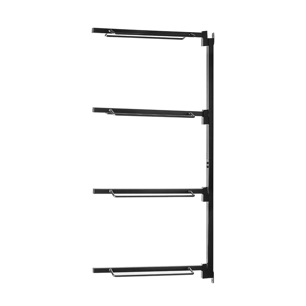 VEVOR Wall Saddle Rack for 4 Saddles with Saddle Holder, 61 × 18 × 132 cm
