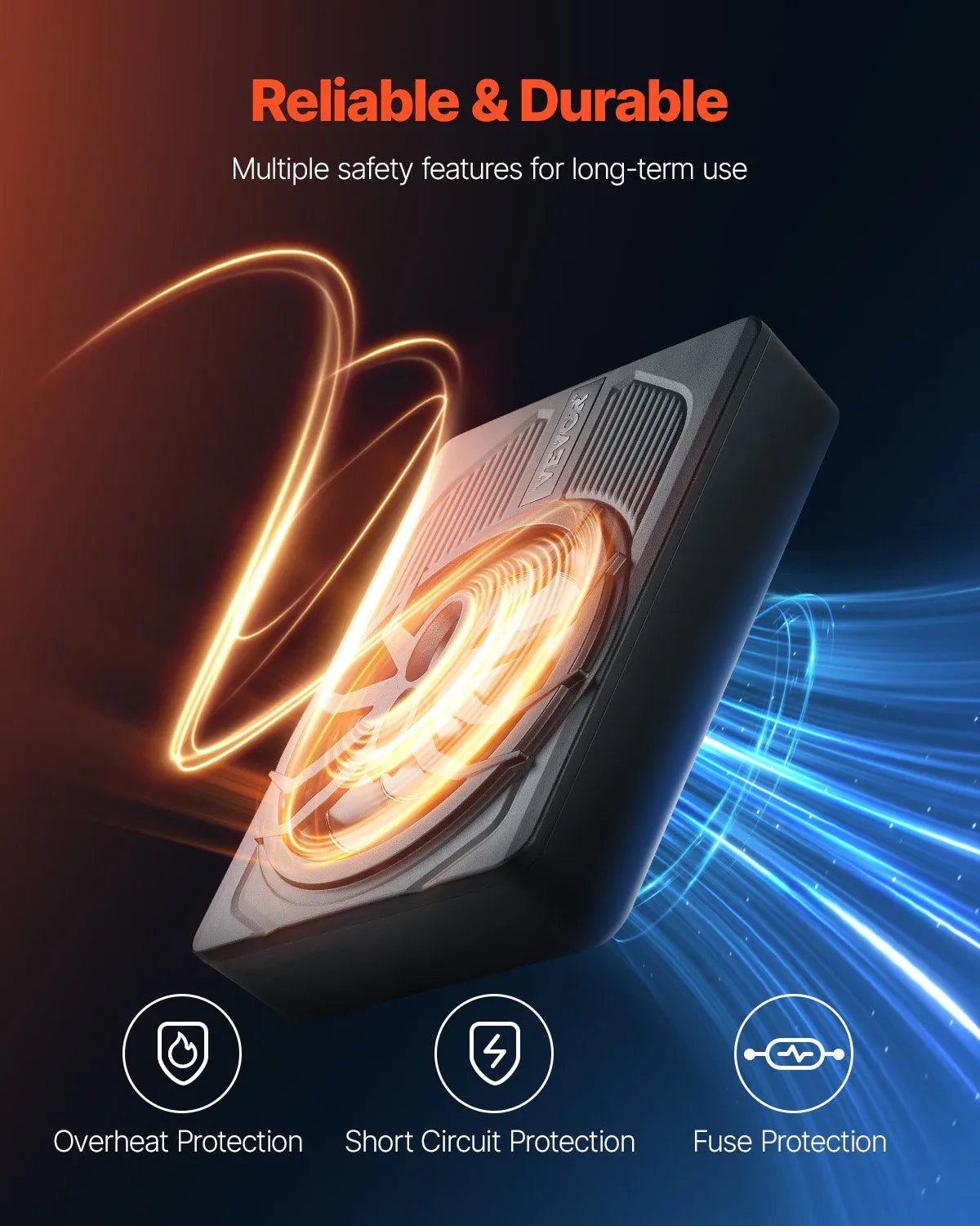 VEVOR 25 cm 440 W zem sēdekļa automašīnas subwooferis ar iebūvētu pastiprinātāju un zilu ambient apgaismojumu, zema profila aktīvais auto subwooferis ar tālvadības pulti, piemērots SUV, automašīnām, kravas auto un RV - ZEMLETES.LV