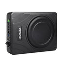 VEVOR 20 cm 300 W zem sēdekļa automašīnas subwooferis ar iebūvētu pastiprinātāju, zema profila aktīvais auto subwooferis ar High/Low Level ieejām un skaļuma regulatoru, piemērots SUV, automašīnām, kravas auto un RV - ZEMLETES.LV