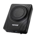VEVOR 20 cm 300 W zem sēdekļa automašīnas subwooferis ar iebūvētu pastiprinātāju, zema profila aktīvais auto subwooferis ar High/Low Level ieejām un skaļuma regulatoru, piemērots SUV, automašīnām, kravas auto un RV - ZEMLETES.LV