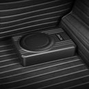VEVOR 20 cm 400 W zem sēdekļa automašīnas subwooferis ar pastiprinātāju, zema profila aktīvais auto subwooferis ar iebūvētu pastiprinātāju, High/Low Level ieejas un skaļuma regulatoru, piemērots SUV, automašīnām, kravas auto un RV - ZEMLETES.LV